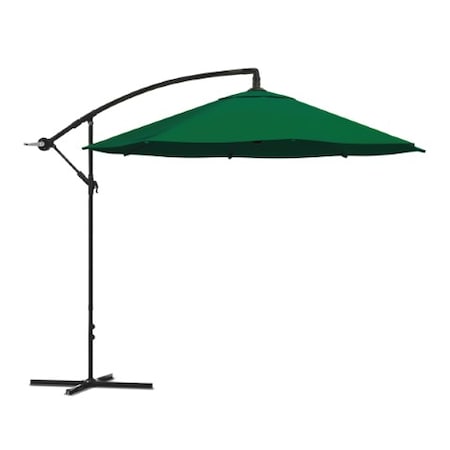 Nature Spring 10-Foot Offset Patio Umbrella, Green